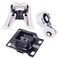 PATEWIN Engine Mount Motor 3PCS Fits 2008 2009 2010 2011 Ford Focus 20L Auto 3PCS