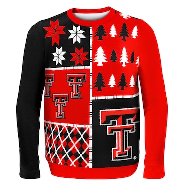 FOCO mens NCAA Busy Block Ugly Sweater Sweater
