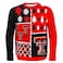FOCO mens NCAA Busy Block Ugly Sweater Sweater