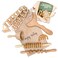 Enjoy Today 6 Pc Professional Wood Therapy Massage Tools with Guide Maderoterapia Kit Wood Therapy for Body Shaping Lymphatic Drainage Wooden Roller AntiCellulite Massager Body Sculpting Tools