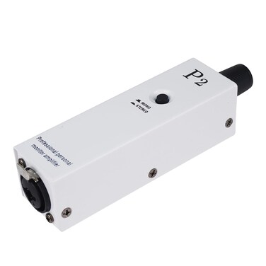 Yamnweo P2 Portable inEar Monitor Amplifier for Guitar Mixer Sound Card with Improved Sound and System Noise Adjustment
