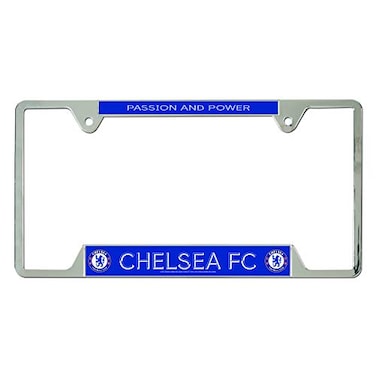 SOCCER Metal License Plate Frame