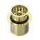 BOTEMY B9179 Kitchen Garbage Disposal Flange and Strainer Stopper 312 Inch Extended Sink Flange Gold