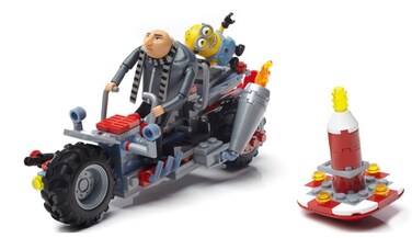 Mega Construx Despicable Me Grus Water Motorbike