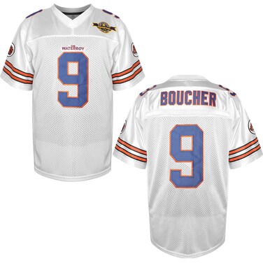 Villa The Waterboy Football Jersey 9 Bobby Boucher 50th Anniversary Stitched Movie Football Jerseys Men SXXXL