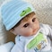 JRLCGYP Realistic Reborn Dolls Boy 16 Lifelike Silicone Vinyl Baby Realistic Baby Dolls Toys Looks Real with Weighted Soft Body Gift Set for Over 3 Years Old