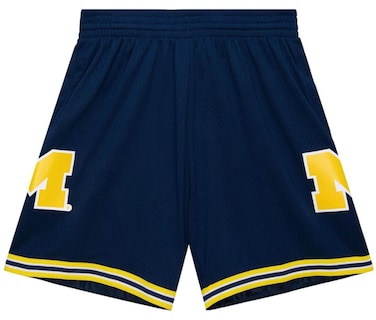 University of Michigan Mens Road 1991 Swingman Shorts