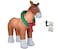 Christmas Clydesdale Horse Holiday Inflatable 9 Foot Wide and Lights Up Comes with Tether Stakes Rope Power Supply and Two Bonus Repair Patches