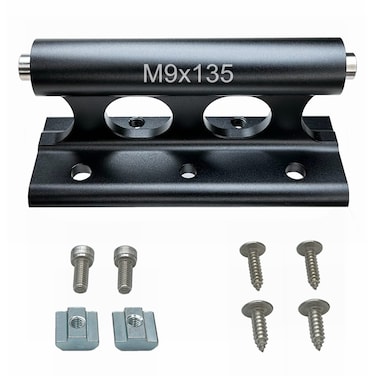 ODIER Bike Block Fork Mount Adapter for Car Rack Van Truck Bed Indoor Storage 15mm x 100mm 9mm x 135mm 9mm x 135mm