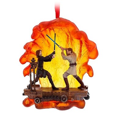 Star Wars Anakin Skywalker and OBIWan Kenobi Sketchbook Ornament  Star Wars Revenge of The Sith