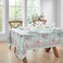 Elrene Home Fashions Spring Summer Vintage Floral Garden Cottage Border Fabric Rectangle Tablecloth 60x144