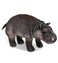 DolliBu Hippo Stuffed Animal  Huggable Hippopotamus Plush Adorable Playtime Hippo Plush Toy Cute Wildlife Animal Cuddle Gifts Super Soft Plush Doll Animal Toy for Kids and Adults  13 Inches