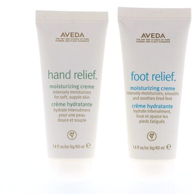 Aveda Hand Relief and Foot Relief Moisturizing Creme Set 28 Ounce