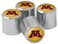 NCAA Minnesota Golden Gophers Metal Tire Valve Stem Caps 4Pack