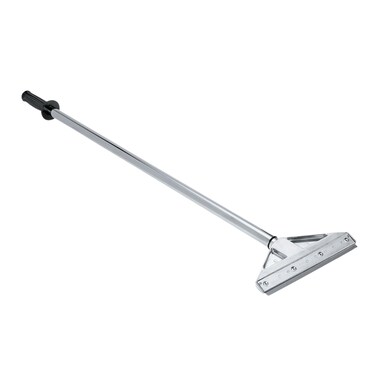 Adjustable Floor Scraper with 8Inch Aluminum Blade Telescoping Handle 3 to 6 Deluxe Cushion Grip