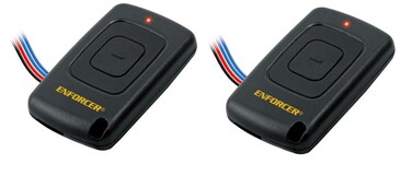SecoLarm SK919T1GBWQ Enforcer Pack of 2 Wired SingleChannel RF Transmitters Operates up to 500ft LED Transmission Indicator Over 68 Billion Possible Codes
