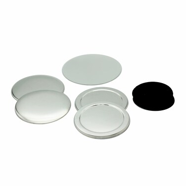 ChiButtons 58mm Rubber Magnet Button Parts Metric System 100 Sets