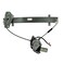 TRQ Rear Power Window Regulator wMotor Passenger Side Right RH for 0106 Acura MDX