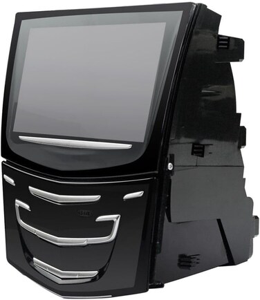 AGCUT for CUE System LCD Display Touch Screen Navigation Radio GPS for Cadillac ATS CTS LCD Screen ELR SRX XTS 23106488 23243166 20132020Without Buttont