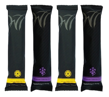 LemonLavender  Disposable Towels  500ct 20cm x 20cm premoistened 100 cotton towels LemonLavender