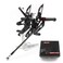 Arashi Version 20 Adjustable Rearsets for Yamaha YZF R6 2003 2004 2005 Motorcycle Accessories Parts Foot Pegs Footrests Rear Sets YZFR6 YZFR6 Black 03 04 05