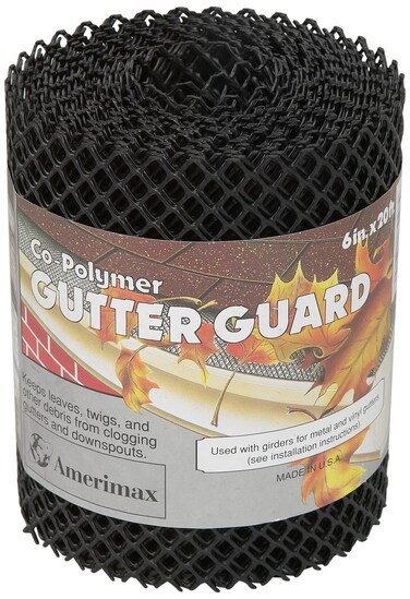 FlexDrain 85198 CoPolymer Gutter Guard Roll 6Inch x 20F