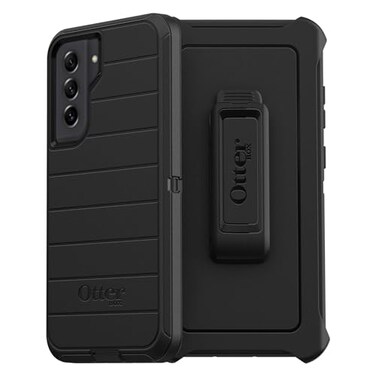 OtterBox Defender Pro Series Rugged Case for Galaxy S21 FE 5G NOT S21 UltraPlus  Black Black Samsung Galaxy S21 FE ONLY