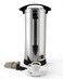Garvee Commercial Coffee Urn 110 Cup Extra Large Hot Water Urn 16L Silver Double Wall Stainless Steel Large Coffee Urns Quick Brew Commercial Coffee Percolator Electric for Gatherings