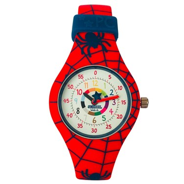 Preschool Collection Time Teacher School Watch  First Watch  Teach Your Child to Tell Time in 5 Minutes Thanks to The Most Intuitive Dial Hypoallergenic Kids Children Toddler Silicone Watch