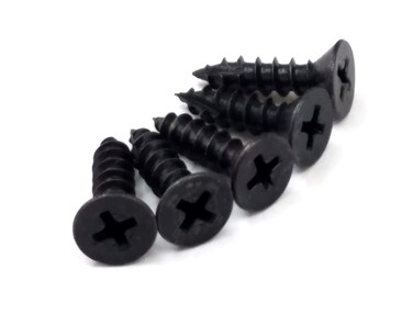 Hinge Outlet Oil Rubbed Bronze Wood Screws for Hinges 9 x 3/4 Inch - Fly Cut for Self Drilling - 24 Pack