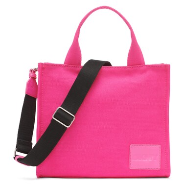 DKNY Hadlee Medium Canvas Tote, Hot Pink