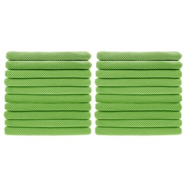 Peicees 20 Pack Microfiber Neck Cooling Towels Sports Sweat Towels Sweat Headband for Travel Beach Swimming Camping Climbing Gym Yoga Workout Backpacking