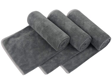 VIVOTE Microfiber Gym Towels Sports Fitness Workout Sweat Towel Super Soft and Absorbent3 Pack 16 Inch X 32 Inch