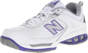 New Balance womens 806 V1 Tennis Shoe, White, 10.5 X-Wide US