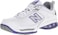 New Balance womens 806 V1 Tennis Shoe, White, 10.5 X-Wide US