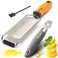 HAMOER Grater Zester for Cheese Chocolate Lemon Fruit Ginger Multi-Tool Set Ergonomic Non-Slip Handle (Two Tools)&hellip;