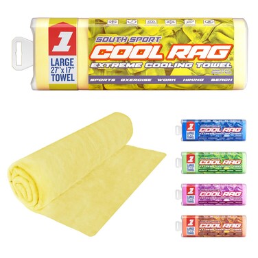 Cool RAG Extreme Cooling Towel for Heat Relief - PVA Cooling Towel for Workout, Gym, Running and for Other Outdoor Sports - Cooling Rag for Neck - Cool Towel for Quick Cooling
