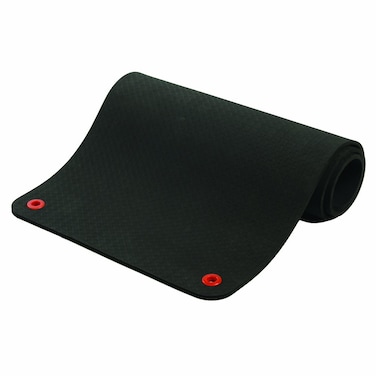 SPRI Hanging Exercise Mat, Fitness &amp; Yoga Mat for Group Fitness Classes, Commercial Grade Quality with Reinforced Holes, 71"L x 23"W x 3/8" Thick