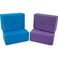 Body Sport Foam Yoga Block 4 x 6 x 9-Inch, Blue