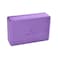 Hugger Mugger 3-Inch Foam Yoga Block (Purple)