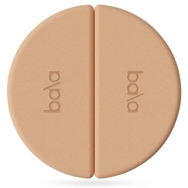 Bala Balance Blocks 2 Pack, Yoga Blocks for Working Out, (Sand) - Semi-Circular Yoga Accessories for Stretching &amp; Exercise - Yoga Equipment for Home Workout - Yoga Block Essentials for Women &amp; Men