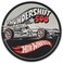 Mattel Hot Wheels Thundershift 500 Round Metal Sign - Vintage Hot Wheels Sign for Kids' Bedroom, Play Room or Man Cave