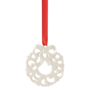 Lenox 863069 Wreath Charm Ornament