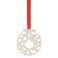 Lenox 863069 Wreath Charm Ornament