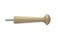 Screw-On Shaker Pegs Birch Hardwood - 2.9-Inch Wood Length Plus Hangerbolt - 25-Pack