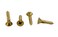 Chenango Supply N.6 x 5/8inches Solid Brass Flat Head Philips Wood Screw (1/2inches to 1-1/2inches in Listing), 100 Pack (N.6 x 5/8