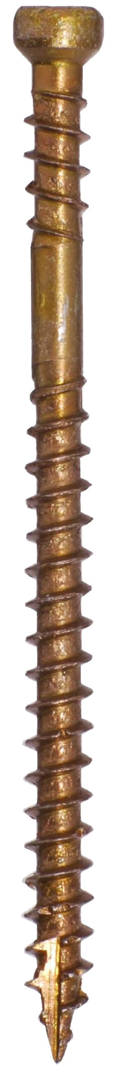 GRK RT HandyPak Trim Composite Deck Screws, 8 by 2-1/2-Inch, 100-Count