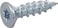Power Pro Premium One Multi-Material Flat Head Screws, Zinc Plated Steel, Fasten in Wood, Metal, Concrete, Drywall and Plastic, Silver, #8 x &frac34; inch, Box of 40 Screws