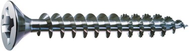 SPAX #10 x 3-1/2in. Flat Head Unidrive Zinc Coated Screw - 1 LB Box