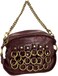 Matt &amp; Nat Cassie Stardust Ring Wristlet,Eggplant,one size